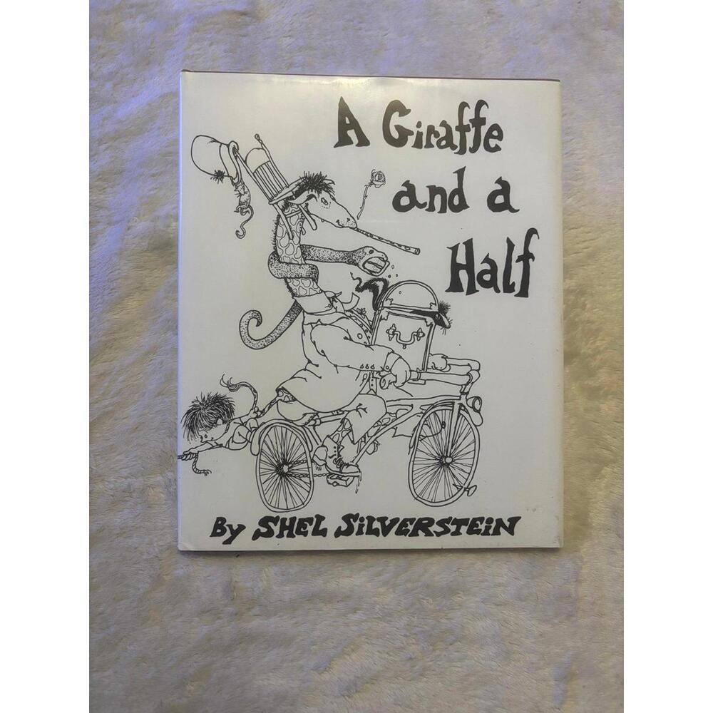 A Giraffe and a Half By Shel Silverstein Hardcover Book